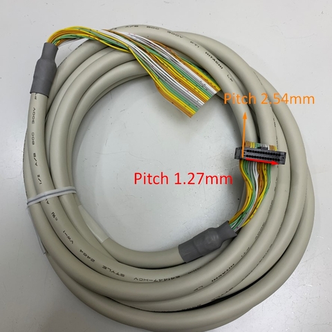 Cáp SMC LEC-CN5-2 Step Motor Controller CN5 I/O Cable Dài 2M 6.5ft For SMC Controller Driver Series LEC