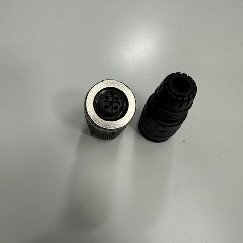 Đầu Jack Lumberg Automation Connector M12 A-Coded 5 Pin Female Straight IP65, IP67, RSC Series For Industrial Sensor Cable M12 Connector Circular