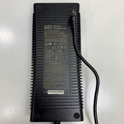 Adapter 12V 21A 252W Mean Well GST280A12-C6P Connector Size 5.5mm x 2.5mm
