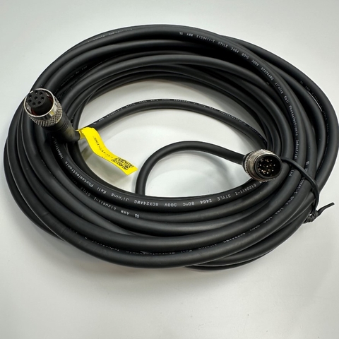 Cáp 10M 33ft SDKELI CTC4X2S100C Extension Shielded Cable Connector M12 A-Code 8 Pin Male to Famale For Sensor Actuator Cable M12