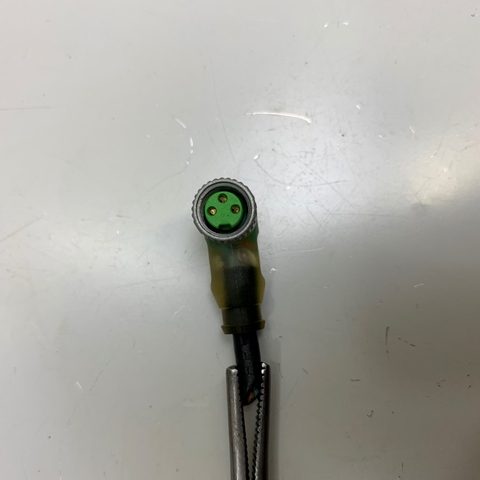 Đầu Jack Original Phoenix Contact Connector M8 A-Code 3 Pin Female Right Angle Plug