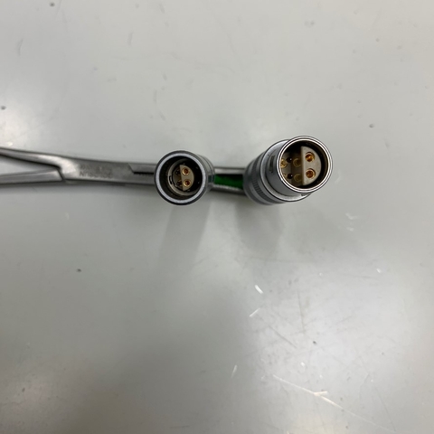 Cáp Chuyển 10Cm Connector LEMO FFP.2S 4 Pin Male to LEMO PCA.1S 4 Pin Female Cable