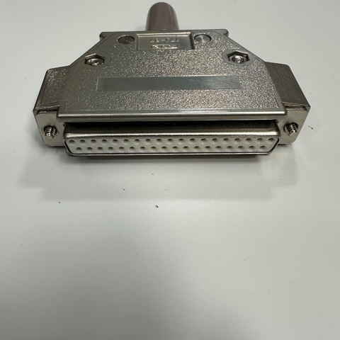 Đầu Jack DDK 17JE-13370-02(D1) DB37 Female + DDK 17J-37 Connector Plug Metal Shell Silver For industrial Servo Motor I/O Controller Cable, Medical Interface I/O Control Cable