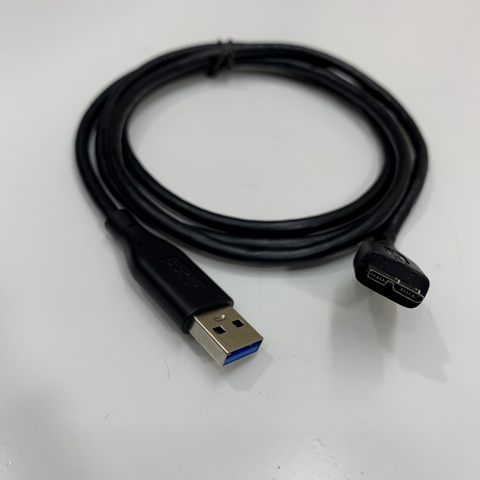 Cáp USB 3.0 Type A to Type Micro-B Data Cable 4.3Ft Dài 1.3M For FLIR Blackfly Industrial USB 3.0 Camera and Computer Desktop, Laptop