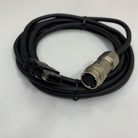 Cáp OEM Mitsubishi Encoder Cable MR-J3ENSCBL5M-L/H Dài 5M 17ft For Mitsubishi Servo Drive Motor MR-J3 MR-J4 Cable in China