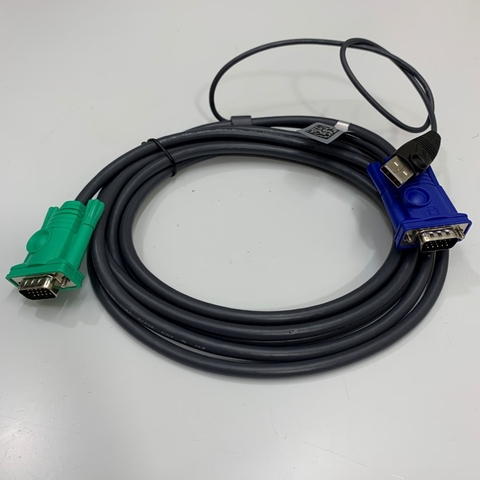 Cáp Điều Khiển IOGEAR G2L5203U USB KVM 10FT Dài 3M Computer Cable with 3 in 1 SPHD For KVM Switch IOGEAR GCS1716, GCS1742, GSC1744 in China