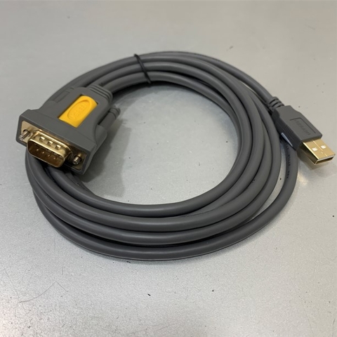 Cáp Chuyển Đổi USB 2.0 to RS232 3M Ugreen 20223 Adapter With Prolicfic PL2303GT Chip Cable For Cashier Register,Industriual Machinery,CNC, Sysmex XS Series