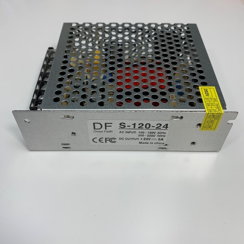 Nguồn Tổ Ong 24V 5A S-120-24 Industrial Switching Power Supply Input 100-240VAC 50/60Hz
