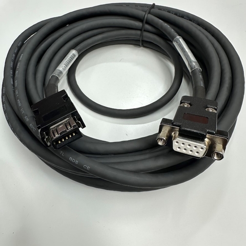 Cáp 4.5M 15ft YC-MRJ4-PSLH080-NH-4.5M-H Cabel Connector SM-10P 10 Pin Plug to DB9 Female For Mitsubishi Amplifie MR-J4 Series Servo Encoder Cable