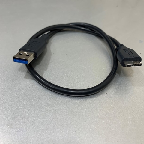 Cáp USB 3.0 Type A to Type Micro B Dài 0.47M Cable E119932-T AWM 20276 For External Hard Drives, Nikon D800E D800, Samsung Galaxy N9005, SM-N900