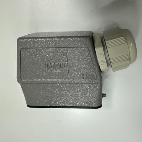 Jack Panel 09200160540 HARTING Heavy Duty Power Connector HDC Size 16A Han A with latch Low Profile