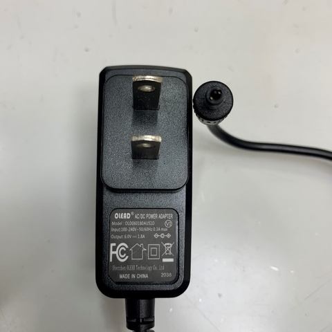 Adapter 6V 1.8A Shenzhen OLEAD OEM 6V 1A LIXIL A-4573 EUDJ+06060-1000 Connector Tip Size 4.0mm x 1.7mm Switching Power Supply IPX4