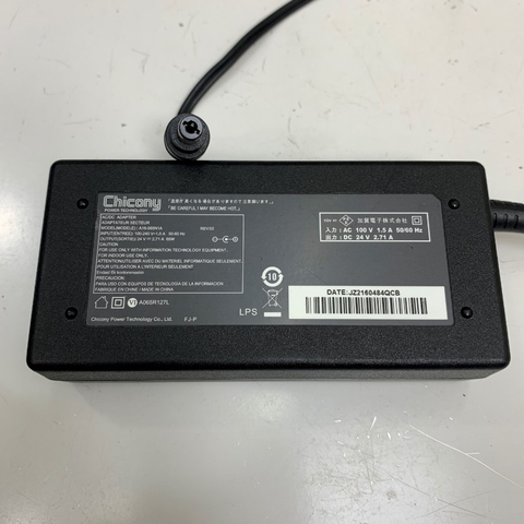Adapter 24V 2.71A 65W Chicony A16-065N1A Connector Tip Size 5.5mm x 2.1mm For Printer, Scanner Kodak, Fujitsu Scanner, LED CCTV LCD, Máy Lọc Không Khí Xiaomi Smartmi Jya Fjord