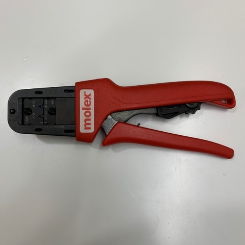 Kìm Bấm Cosse Dây Molex 638190500B Hand Crimp Tool 30-24 AWG Wire Size Hàng Đã Qua Sửu Dụng