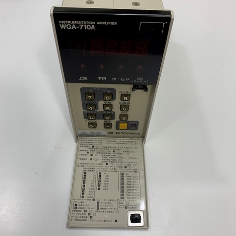 Kyowa WGA-710A-1 Instrumentation Amplifier Hàng Original Theo Thiết Bị Đã Qua Sử Dụng in JAPAN