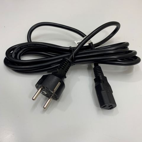 Dây Nguồn Cisco CAB-ACE-RA 8.3Ft Dài 2.5M AC Power Cord Europe Schuko CEE7/7 Plug to IEC C13 10A 250V 18AWG 3x1.0mm² Cable OD 7.3mm in China