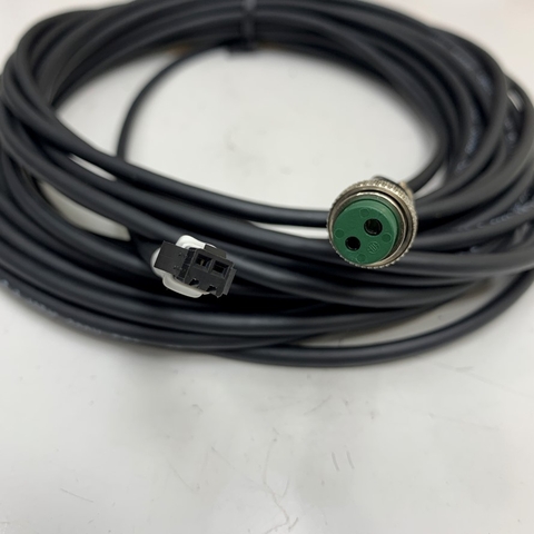 Dây Nguồn 10M 33ft IMOTPEV-S Connector 2 Pin Round Female Circular to 2 Pin Female JST SM 2.5mm Cable 22AWG × 2C(0.3SQ) 2517 105°C 300V VW-1 For Robot Cable