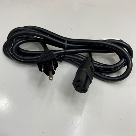 Dây Nguồn 2.5M 8.3ft Cisco CAB-9K12A-NA= Power Cord NEMA 5-15P to C15 125V/250V 13A 16AWG 3x1.31mm² UL CSA E84516 Cable OD 8.5mm For Cisco Catalyst Networking Switch