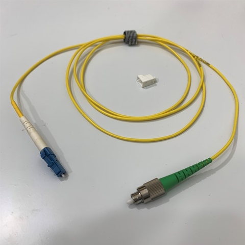 Dây Nhẩy Quang Fujikura SMC LC-FC 1M Single Mode Fiber Optic Cable 9/125µm UL Simplex Patch Cord Yellow 2.0mm PVC Length 1M
