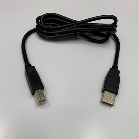 Cáp USB 2.0 Cable Type A to Type B USB Shielded E210567 28AWG KAIBO Dài 1.5M For Printer PLC Computer Programming/Download