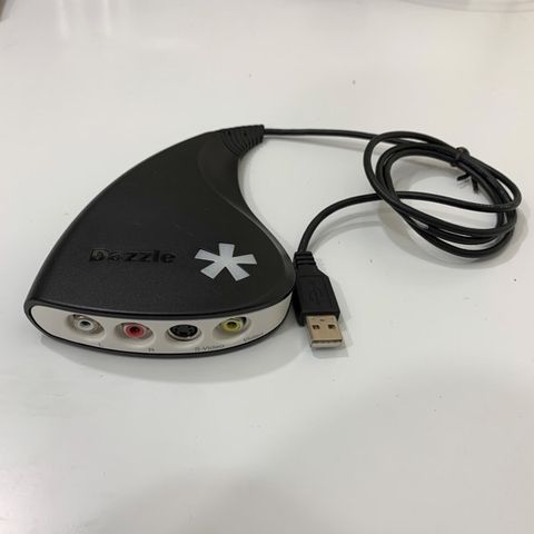 Dazzle S-Video/Composite to USB Video Capture Device USB 1.0 HU3194 For Camera Công Nghiệp, Thiết Bị Y Tế, Phòng Khám Nội Soi Tai Mũi Họng