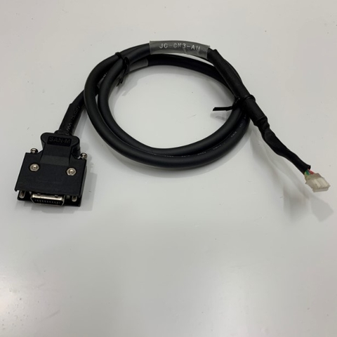 Cáp Mitsubishi JC-CN3-AU Dài 0.8M Cable MDR 20 Pin Male to 6 Pin Molex 2.0mm Pitch Connector