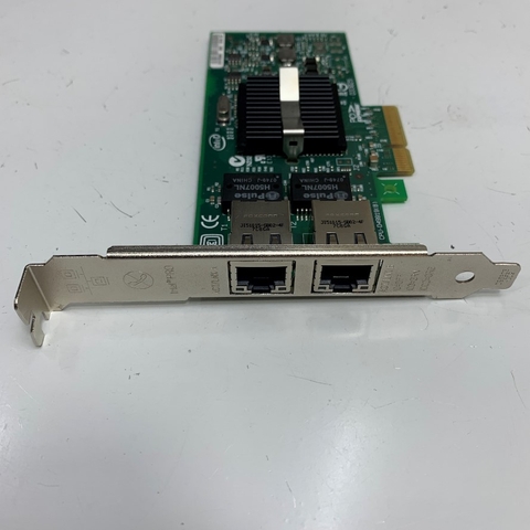 Card Mạng PCI-E X4 Slots Intel PRO/1000 PT Dual Port Server Adapter 2 Port RJ45 Gigabit Ethernet Chipset Intel 39Y6127 IBM For Server, Industrial PC, Desktop Computer