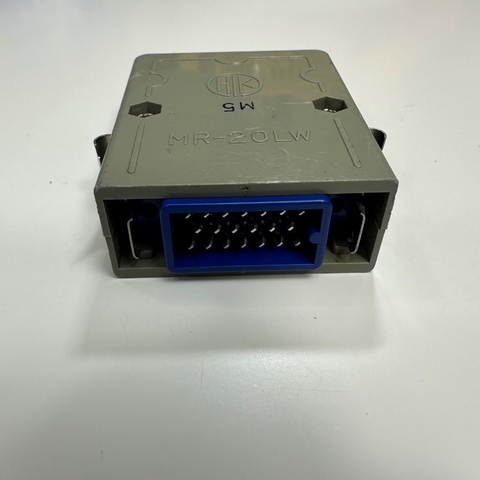 Bộ Jack Honda MR-20LW 20 Pin Male Connector with Solder For Honda Fanuc, Fuji, Okuma, CNC, DNC Machines, Servo Motor Drive I/O Plug Connector