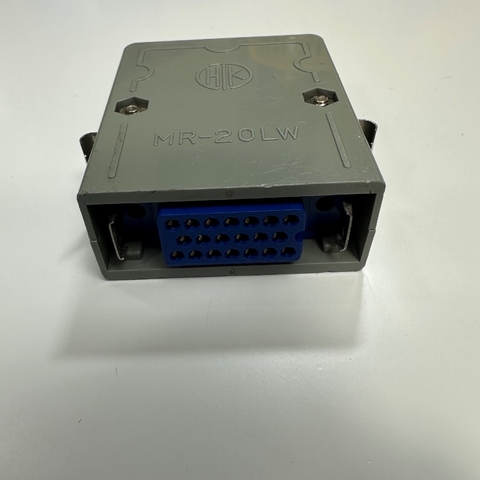Bộ Jack Honda MR-20LW 20 Pin Female Connector with Solder For Honda Fanuc, Fuji, Okuma, CNC, DNC Machines, Servo Motor Drive I/O Plug Connector