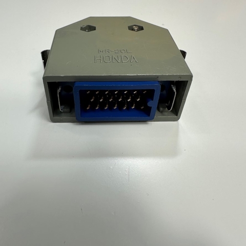 Bộ Jack Honda MR-20L 20 Pin Male Connector with Crimp Pins For Honda Fanuc, Fuji, Okuma, CNC, DNC Machines, Servo Motor Drive I/O Plug Connector