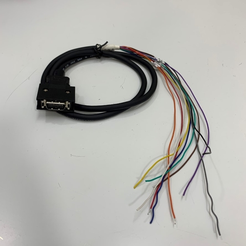 Cáp SVM Input/Output Signal CN1 Dài 1M I/O Connection Cable MDR 20 Pin Male to 9 Core For Motor Drive Servo and Terminal Block Breakout Module Board
