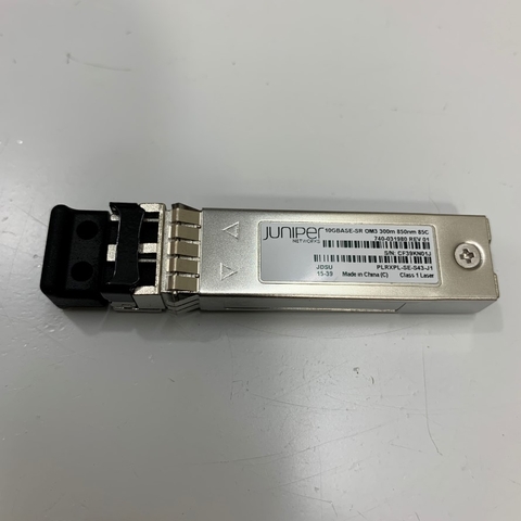 Module Quang Juniper 10GBASE-SR SFP OM3 Multimode Transceiver Module 300m 850nm LC Duplex Connector