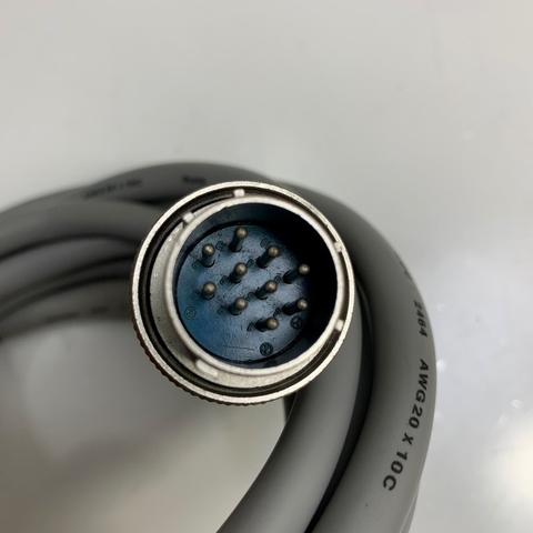 Đầu Jack Original SAM WOO 21-10 10 Pin Male Silver Connector SRC Series Plug Circular