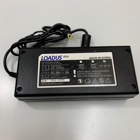 Adapter 24V 5A 120W LOADUS HH10255-13005 Connector Size 5.5mm x 2.1mm