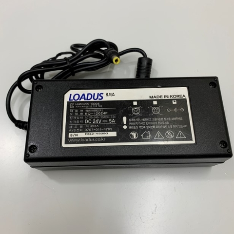 Adapter 24V 5A 120W LOADUS HH10255-13005 Connector Size 5.5mm x 2.5mm