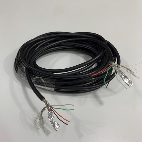 Dây Cáp Hàn Và Đấu Mạch Điều Khiển Tín Hiệu Chống Nhiễu 4 Core 24AWG/1P 28AWG/2C 80°C 30V USB 2.0 Cable OD 5.0mm Conductor Copper Braid 10 Meter