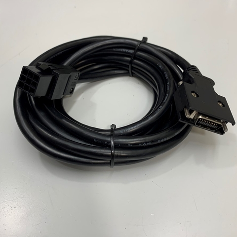 Cáp Dài 3M 10ft ASD-ABEN0003 Delta AB Servo Motor Encoder Cable For Delta A2 Servo Motor Encoder