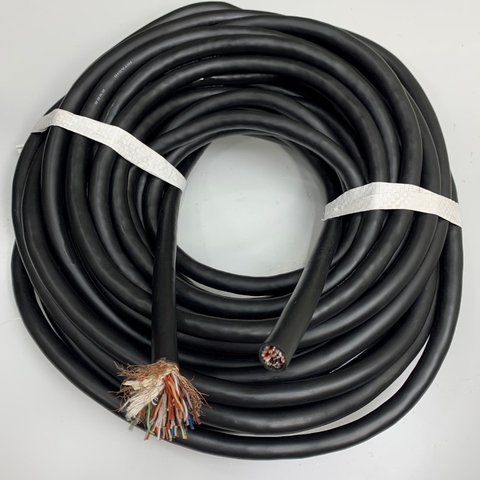 Cáp Điều Khiển Chuyển Động Dài 15M Dài 50ft Cable HITACHI 25PR 50 Core x 0.25mm² Cable OD 13.5mm For Encoder Servo Cable