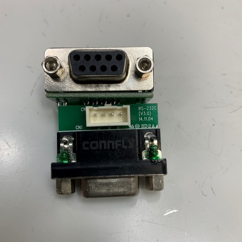 CONNFLY RS-232C (V3.0) 14.11.04 SD2A CN1 9 Pin DB9 Solderless Terminal Female to CN2 4 Pin Male Molex 2.54mm 24AWG Connector