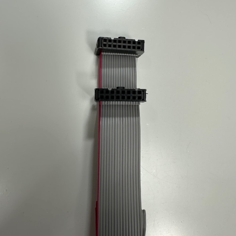 Cáp 3M 10ft Cable IDC 16 Pin Female to Female FC 2*8 Pitch 2.54mm Flat Ribbon 16 Wire 1.27mm 28AWG 105°C 300V For PLC CNC Data witch Terminal Board I/O Connection