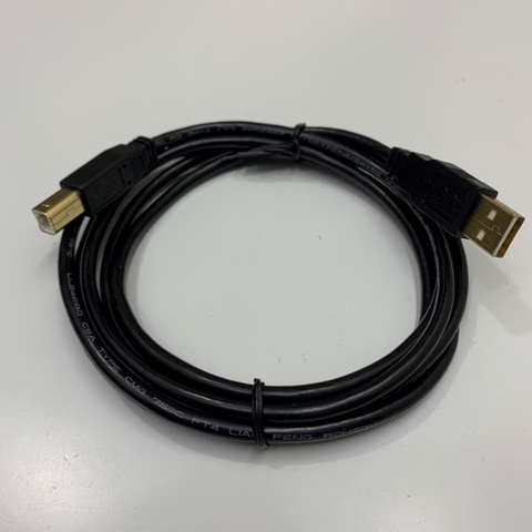 Cáp Lập Trình TRIPP LITE U022-006 USB 2.0 Type A Male to Type B Male Cable 1.8M For UPS EATON APC PLC CNC NC DNC Machine Communication Software Download Data Update Firmware