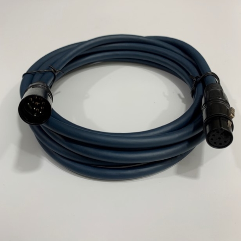 Cáp Microphones Thu Âm Cao Cấp Không Tập Âm Mogami Tube Microphone Cable 7 Pin Neutrik XLR Length 20M For Thiết Bị Phòng Thu