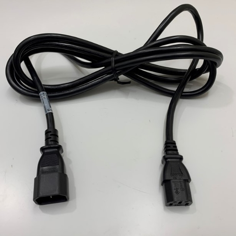 Dây Nguồn Cisco CAB-C13-C14-AC Length 3M AC Power Cord Cable 10A 250V 16AWG 3x1.31mm² SJTW UL US Cable OD 7.8mm