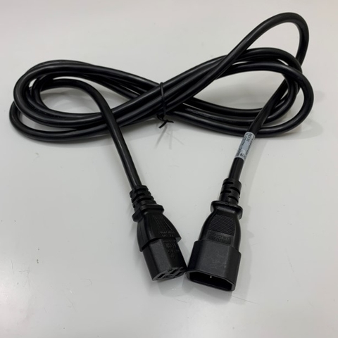 Dây Nguồn APC Power Cord C13 to C14 8Ft Dài 2.5M 13A 250V 16AWG 3x1.31mm² Cable OD 7.8mm AP9870 in Taiwan
