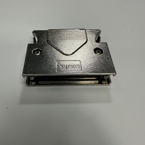 Vỏ Ốp Molex MDR 50 Way Shielded Hood Plastic For Connector Molex MDR 50 Pin Male