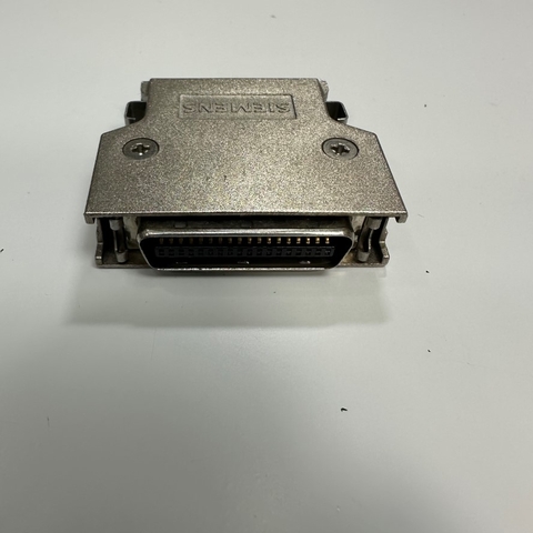 Đầu Jack Siemens MDR 36 Pin Male Connector IDC Type Pitch 1.27mm Gold Plated With Latch Clip For Servo Driver Yaskawa Panasonic Mitsubishi Delta LS Electric Series Control I/O Interface