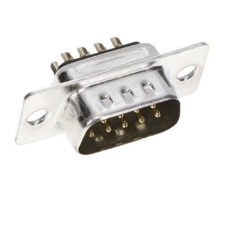 Đầu Jack Northern Technologies DE9PTES DB9 Male D-Sub Connector Plug 3A 250V Solder Type Gold 9 Way For industrial Servo Motor, Medical Interface I/O Control, Studio Audio, Data Signal and Power Cable