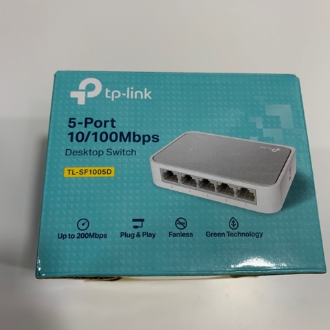 Thiết Bị Chia Mạng Ethernet LAN RJ45 Network Switch TP-LINK TL-SF1005D 5 Port 10/100Mbps