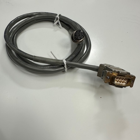 Cáp 1.1M 3.7ft Shielded Cable Connector APEX PLT-168-P-R 8 Pin Female Circular to DB9 Male Connector 3M 45 Degree Cable BELDEN E108998 4PR 24AWG For Signals Data And Power Industrial