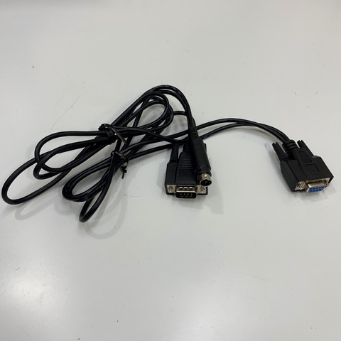 Combo Cáp Lập Trình LS PLC XGB Series PMC-310S and C3M5P07-D9F0-D9M0 Cable DB9 RS232 Serial Splitter Cable to MD6M + DB9M Dài 1.2M 3.3ft
